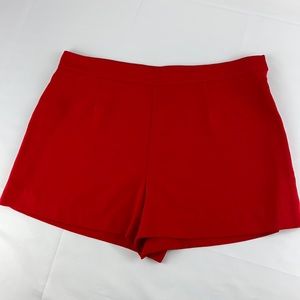 Forever 21 Red High Waisted Shorts medium